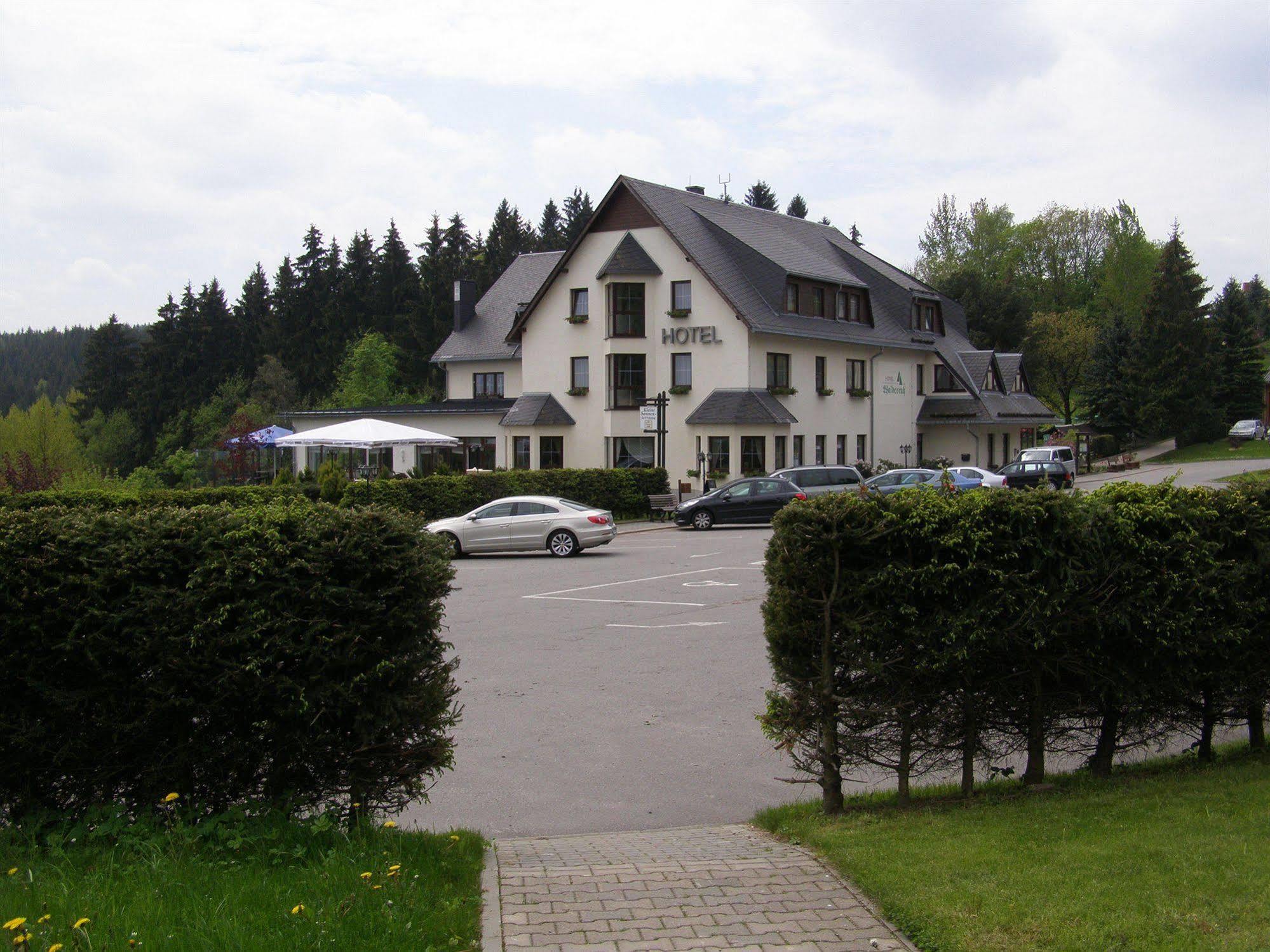 Hotel Waldesruh Lengefeld  Eksteriør billede